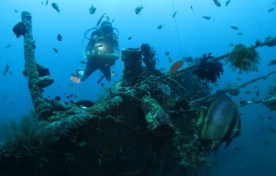 Relax Bali diving Wreck VI.